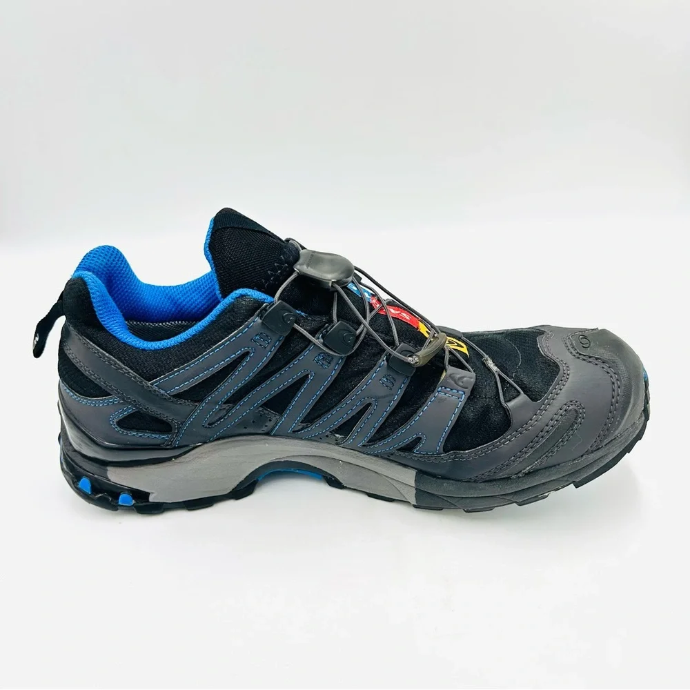 Salomon XA Pro 3D XCR Trail Running Shoes Black Waterproof shoes men size 9 - Picture 5 of 10